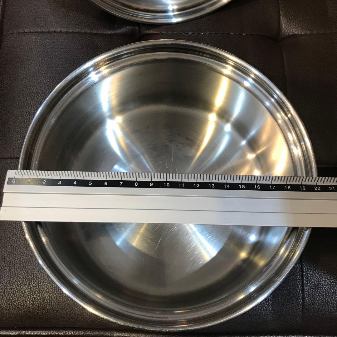 Amway 蓋付き　片手鍋　２個SET