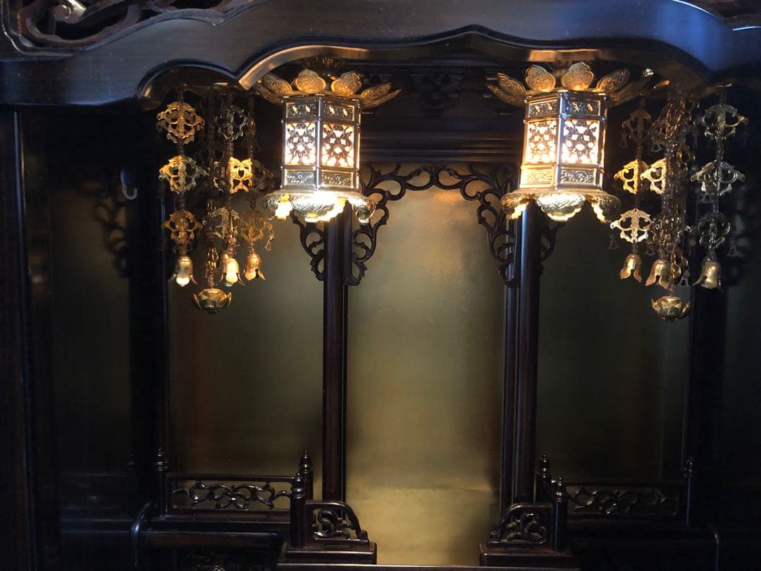 札幌及び周辺現地取引　仏壇　経机　仏具　仏前座布団　セット　用法　行事　一式