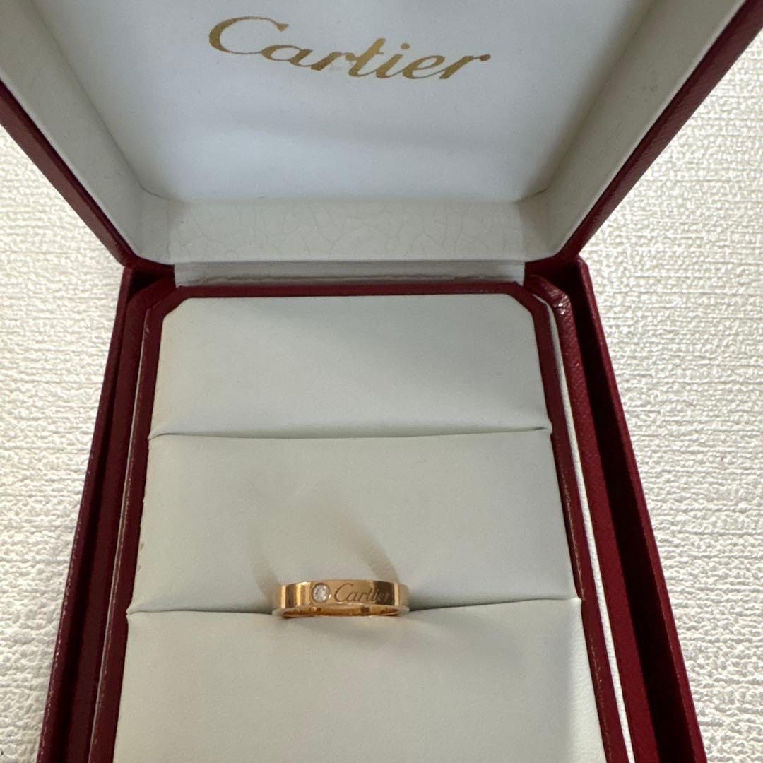 カルティエ　ダイヤモンドリング　7号