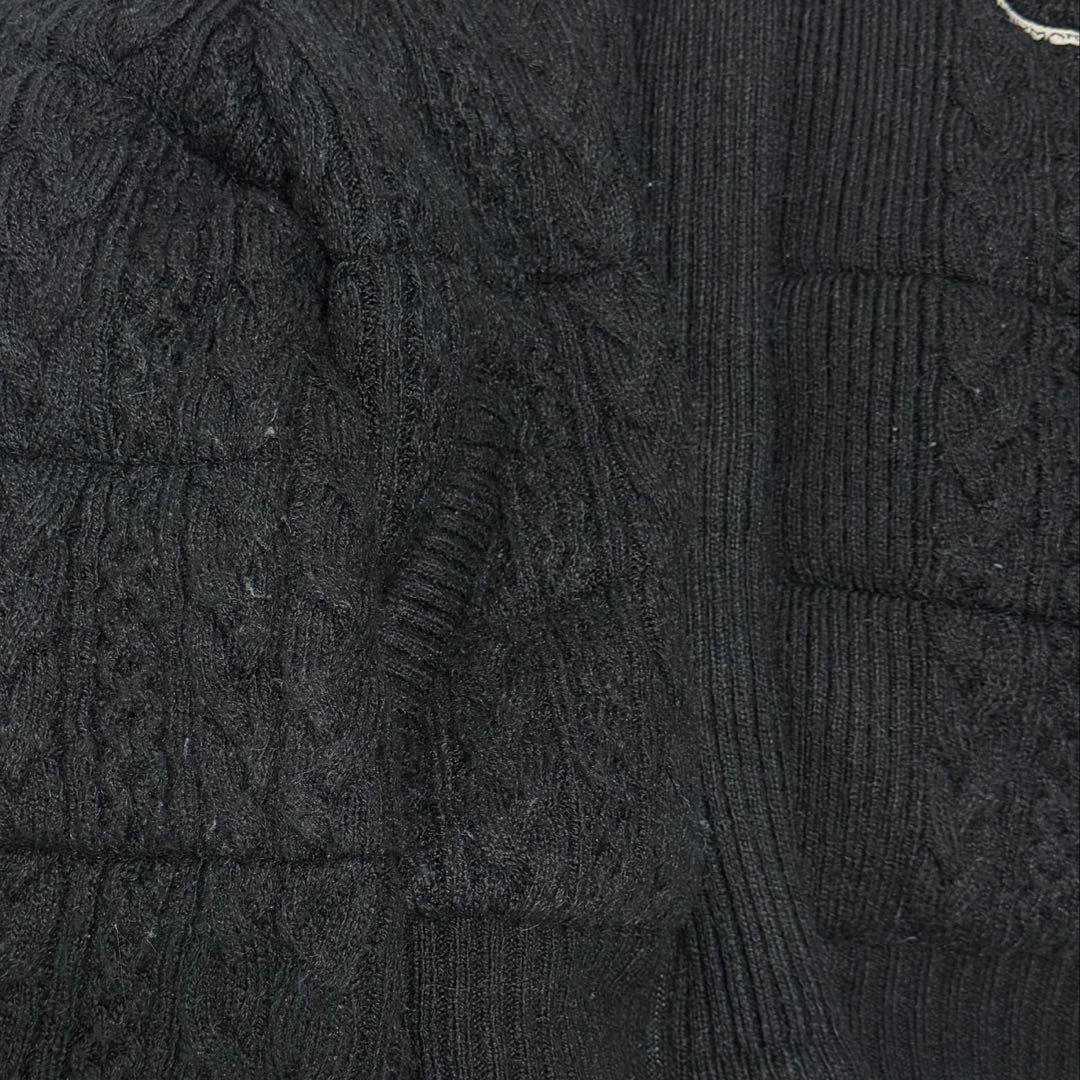 ジャケット・アウター andmary Mary quilting knit jacket black