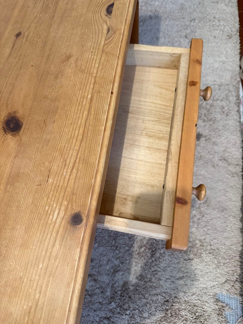 シャルドネ　ローテーブル　カントリー