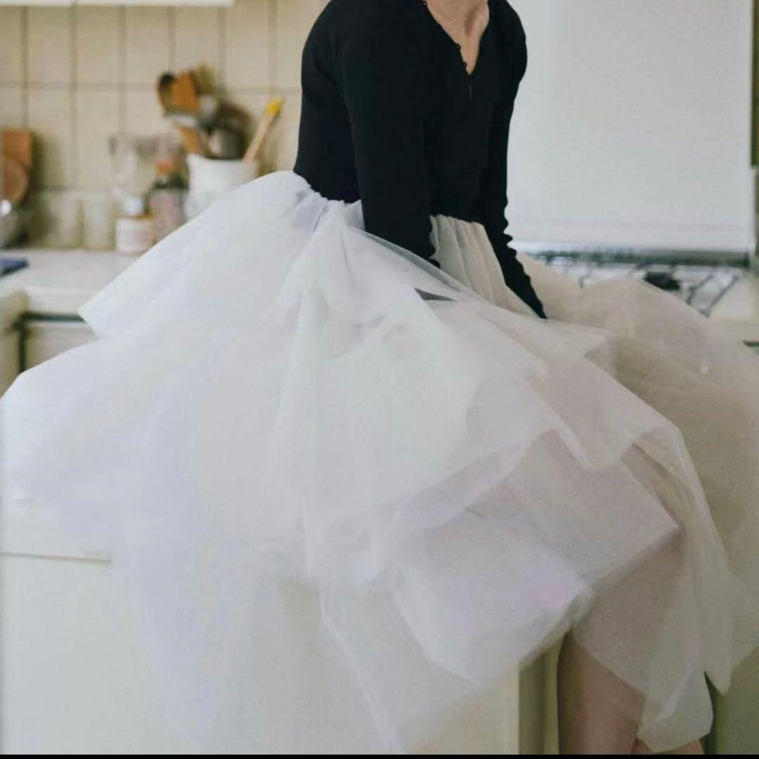 スカート Bibiy. DELPHINE TULLE DRESS