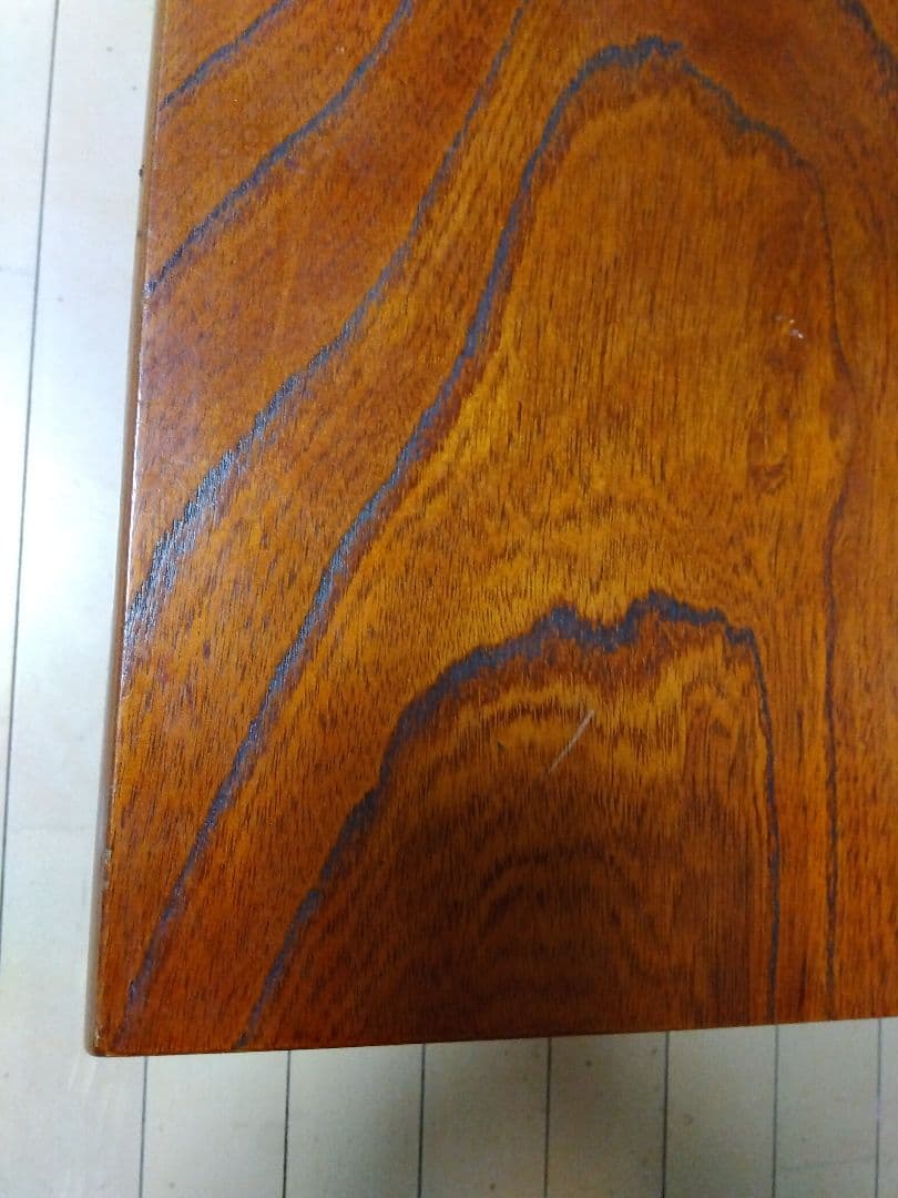 座卓　脚折畳み可能　木目