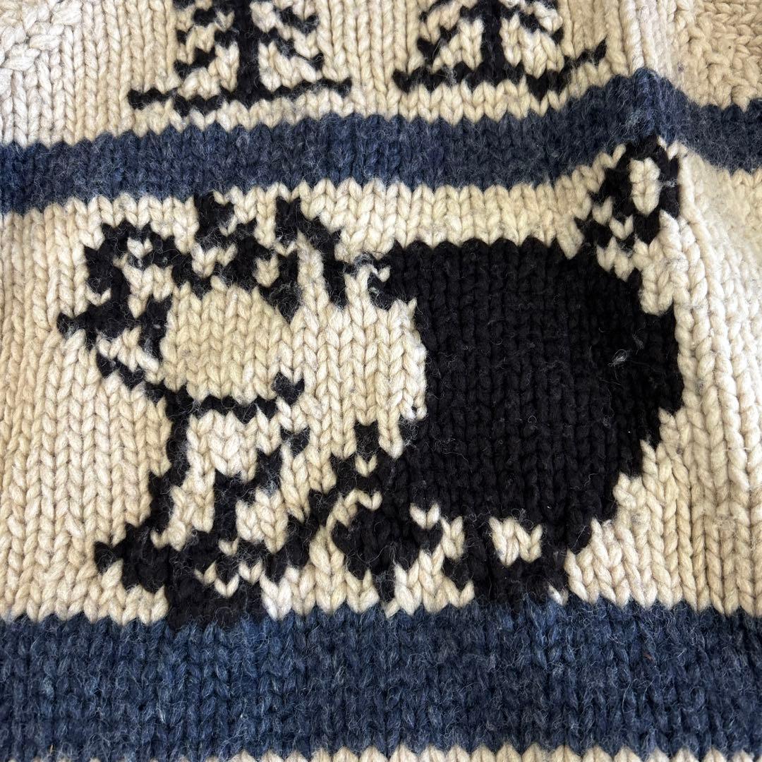 Kanata 可愛いブタ柄Studio Dartisan カウチンニット