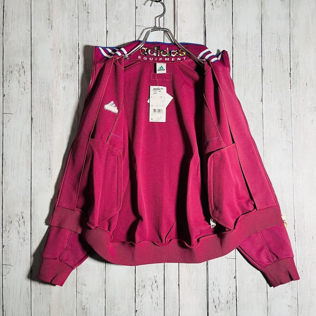 デットストック アディダス トラックジャケット ジャージ パープル L 10