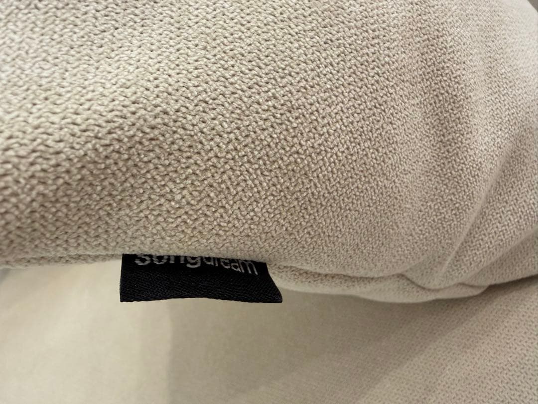 ぶどうとりんご　美品！ song dream ベージュ　3人掛けソファ