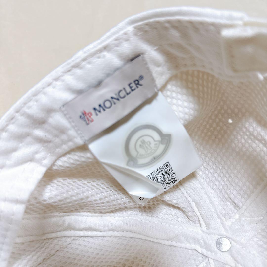 MONCLER モンクレ レディース キャップ 白