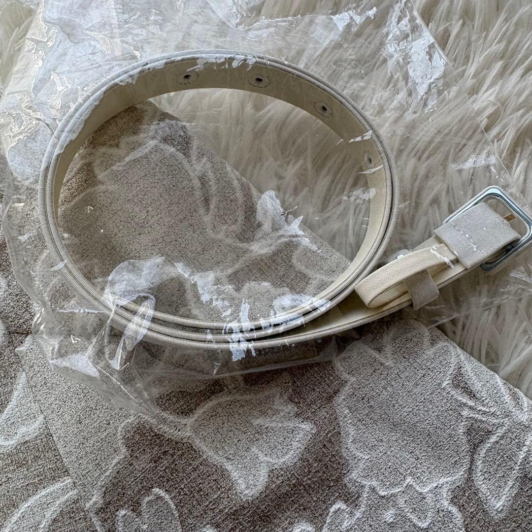 タグ付き ANAYI リネンライク フラワープリント フレアスカート サイズ38