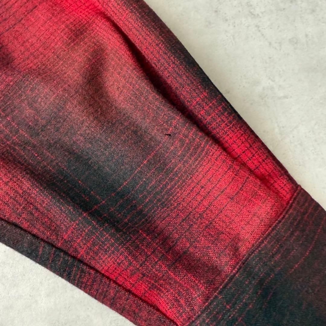 n*9様 PENDLETON ペンドルトン ボードシャツ オンブレ XXL レッ