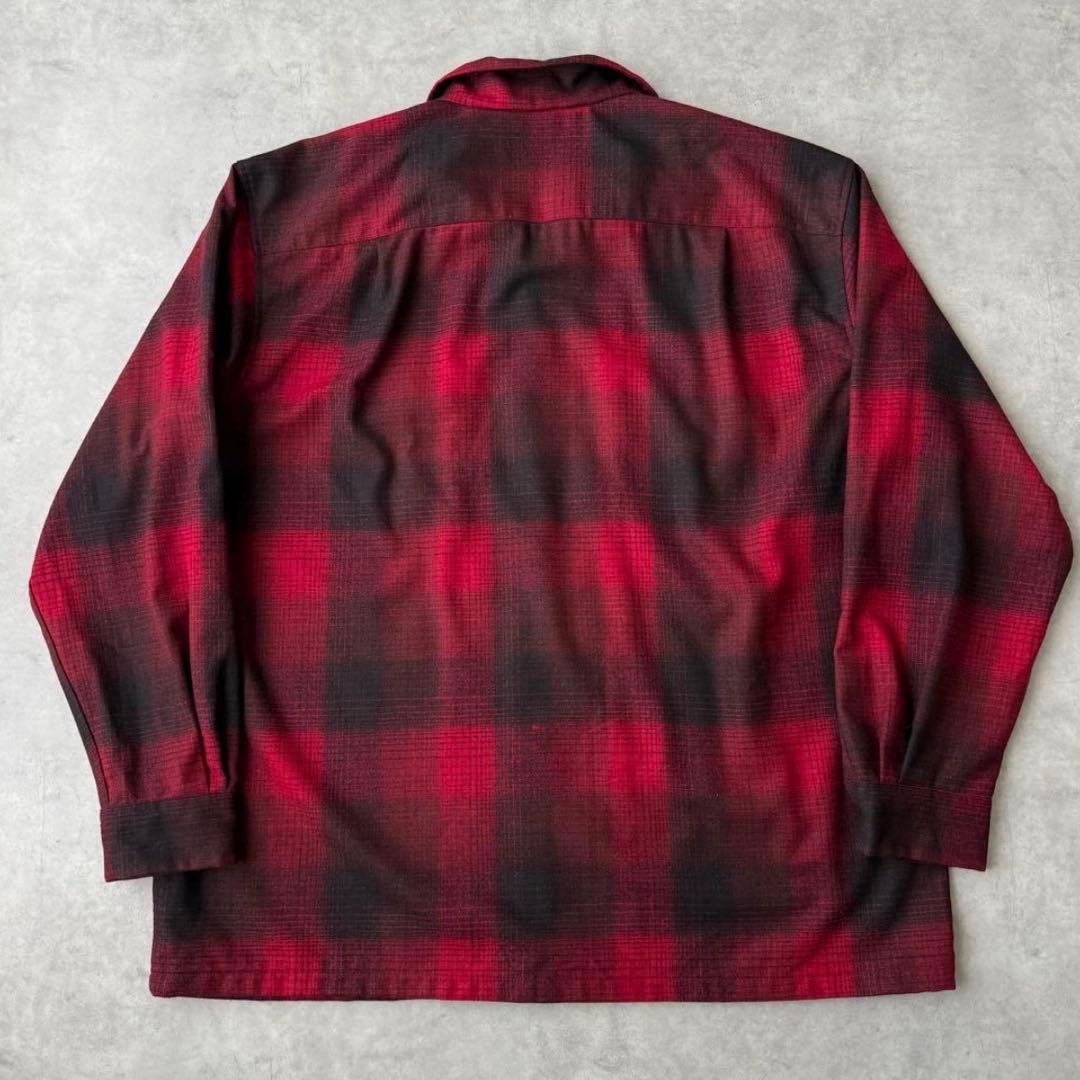 n*9様 PENDLETON ペンドルトン ボードシャツ オンブレ XXL レッ