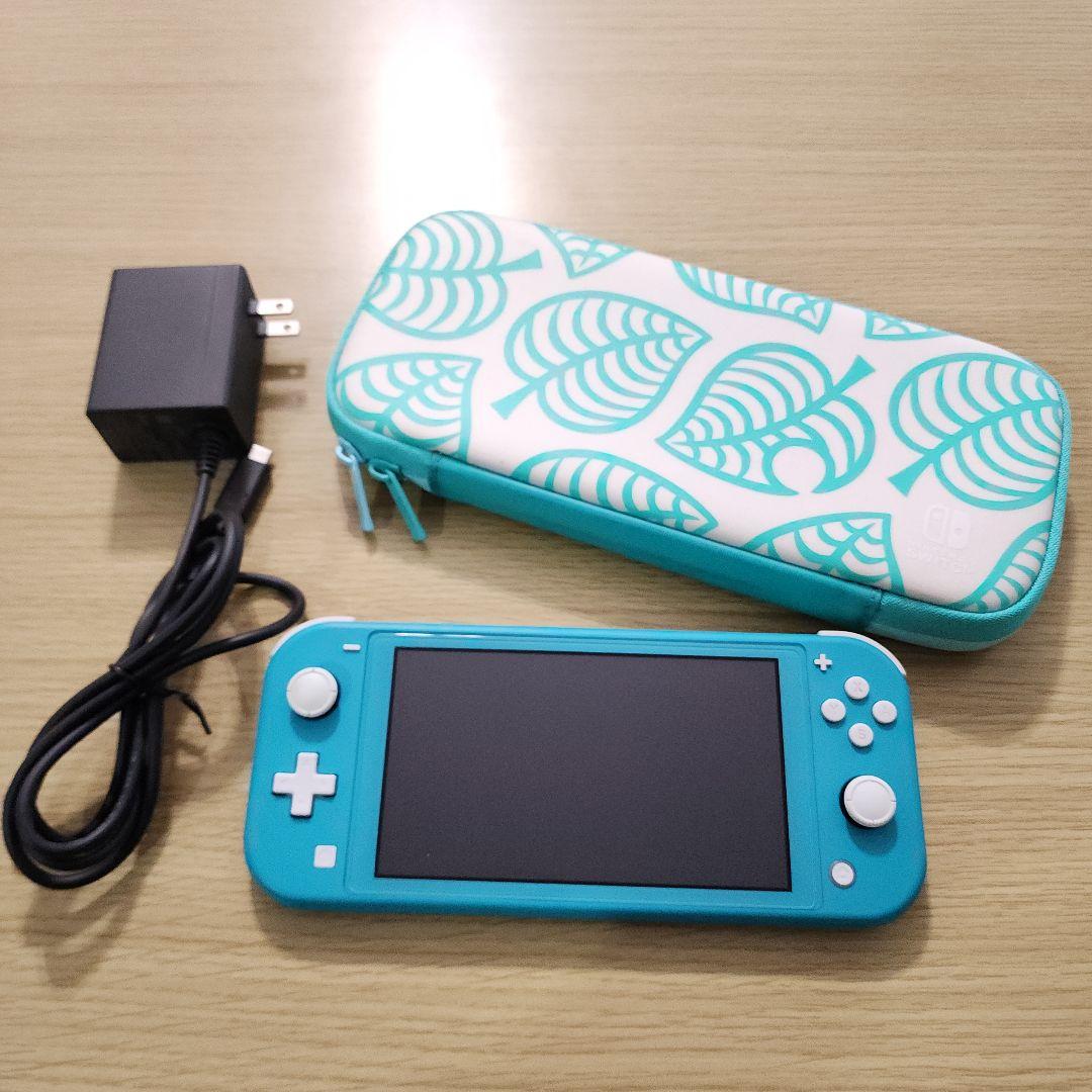 動作◎ 初期化済み Nintendo Switch Lite あつ森ケース付き