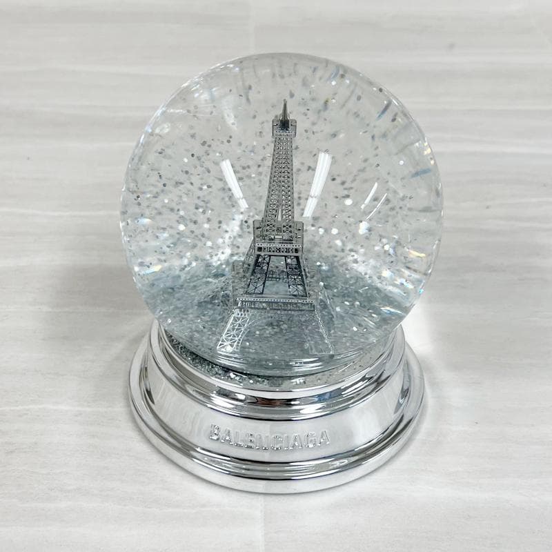 未使用　BALENCIAGA/バレンシアガ　スノードーム　ノベルティ限定品