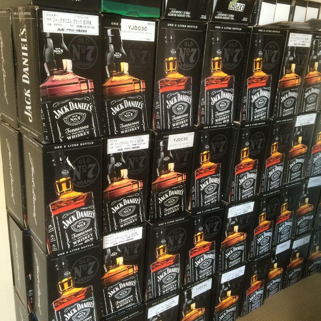 Jack Daniel's 12本　空ビン　箱付き　3㍑　製造終了