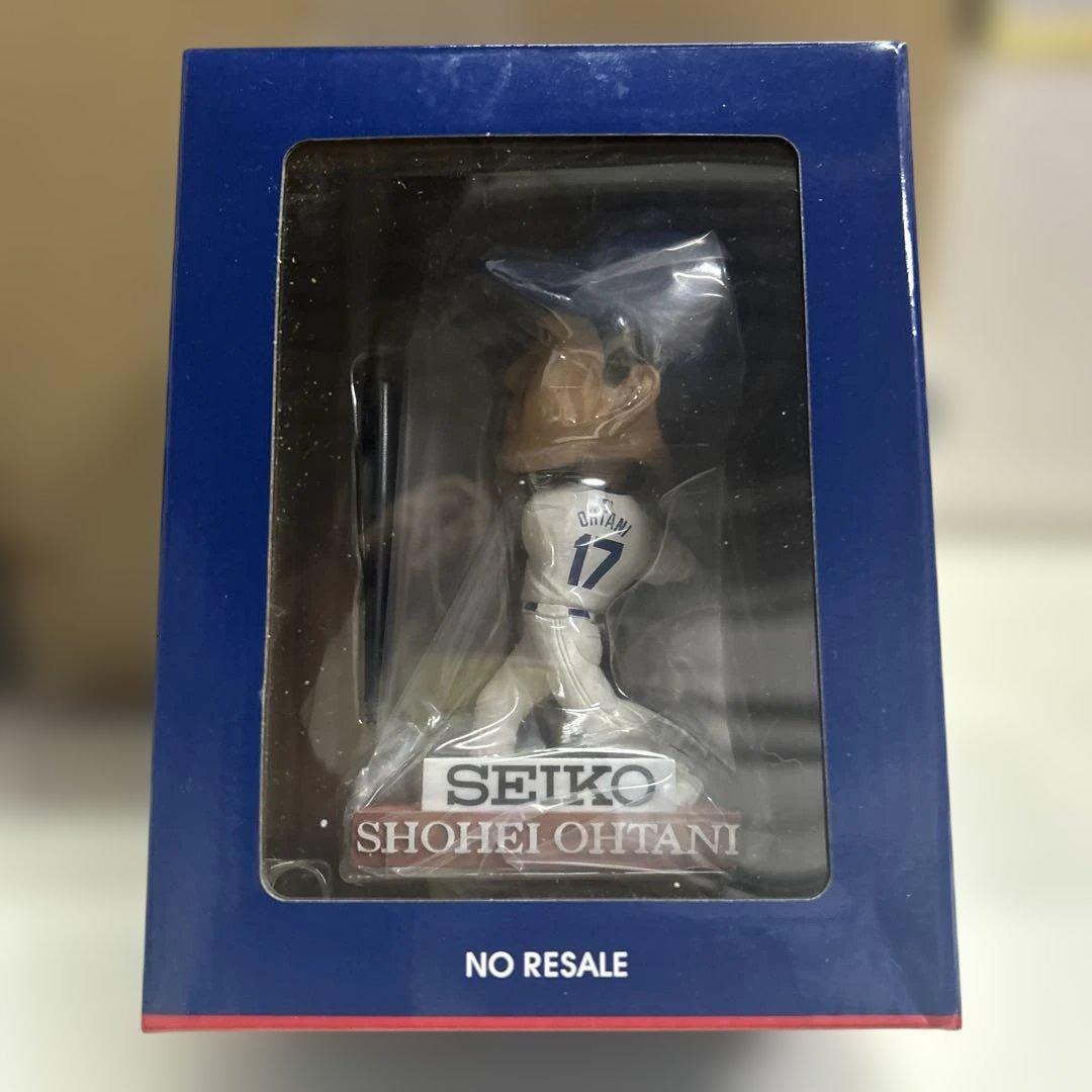 SEIKO 大谷翔平 フィギュア 背番号17 ノベルティ　ボブルヘッド　未開封品