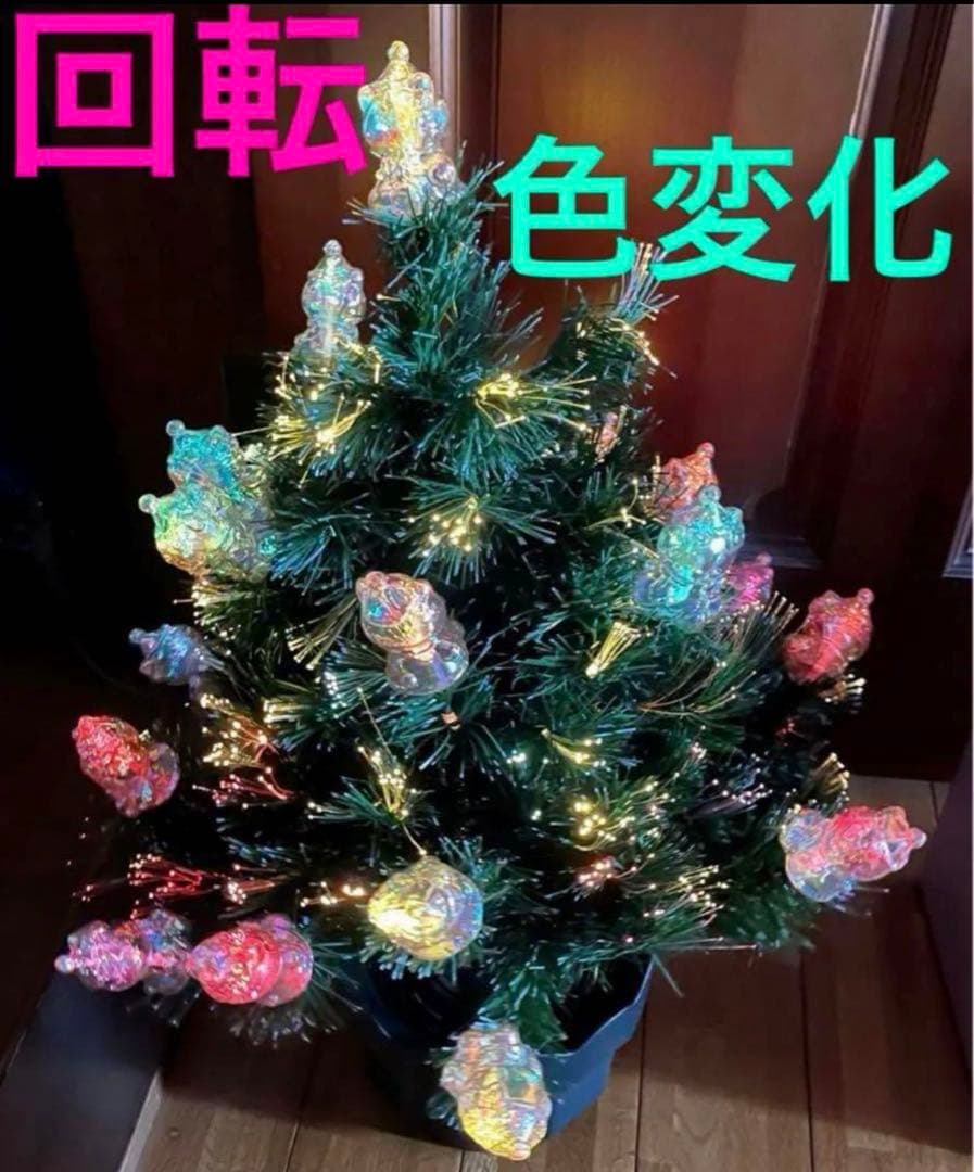 【保証書・説明書付・動作確認済】クリスマスツリー（キティ）