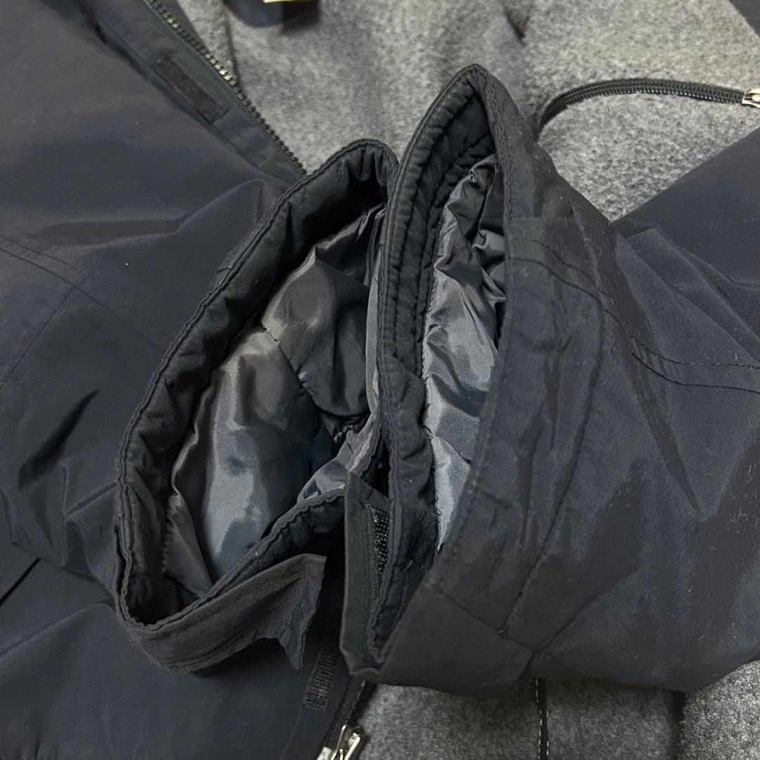 【90s 美品】L.L.BEAN ウォームアップジャケット　ゴアテックス　黒