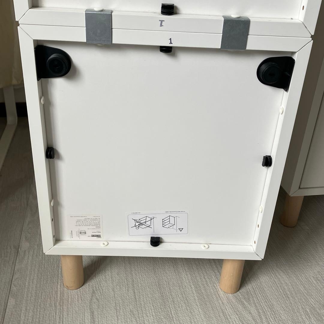 【完成品】IKEA EKET エーケト キャビネット　ホワイト