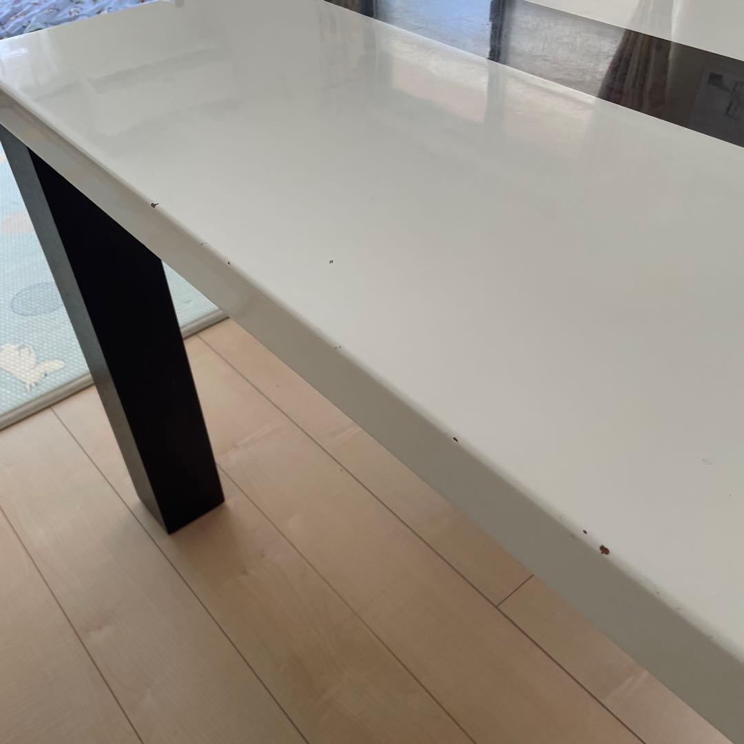 高級☆ダイニングテーブル　シギヤマ家具　ホワイトブラウン　お値段ご相談OK