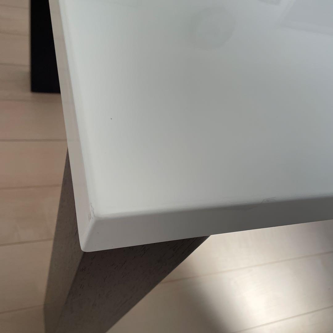 高級☆ダイニングテーブル　シギヤマ家具　ホワイトブラウン　お値段ご相談OK