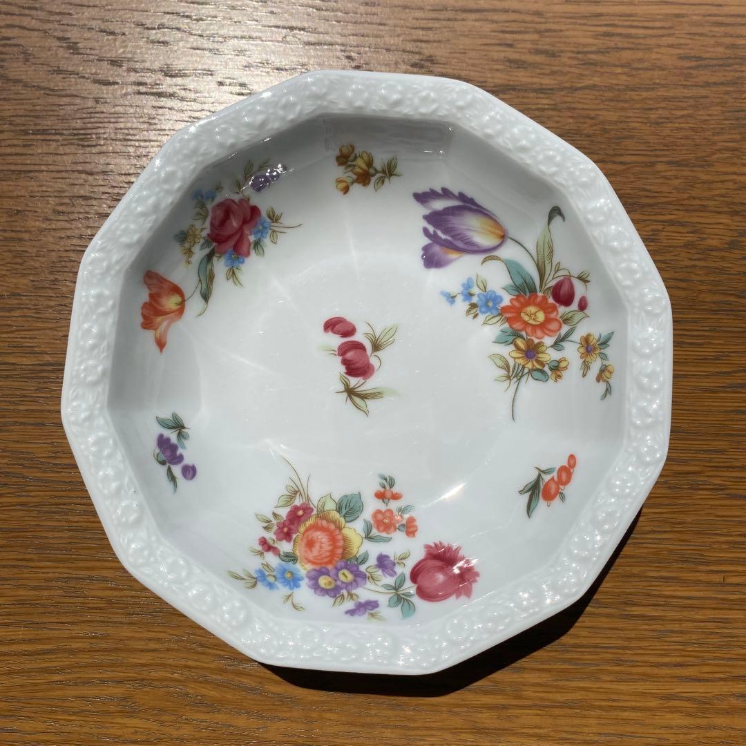 更に値下【4点セット】ローゼンタール　マリアサマーブーケ　プレート＆ボウル