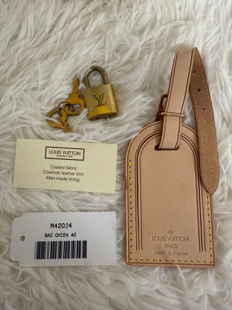 【美品】Louis Vuitton M42024サックシャン40キャリーバック