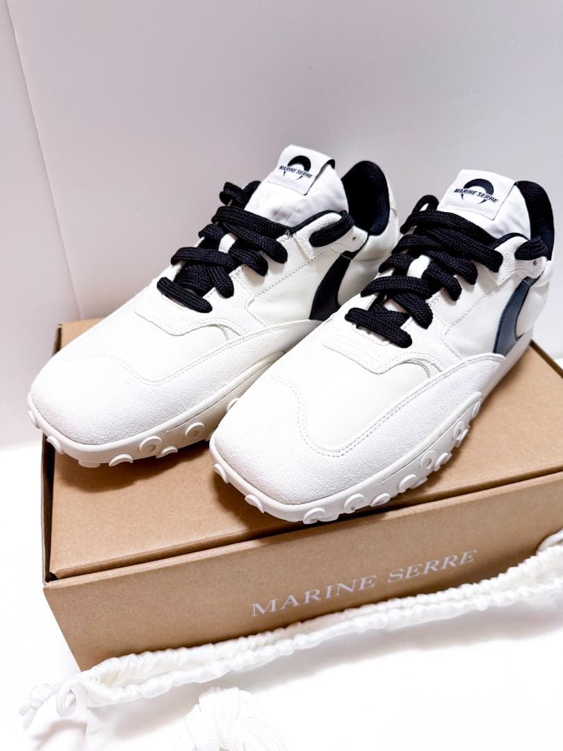 【新品未使用】 MARINE SERRE マリーンセル スニーカー 靴 43