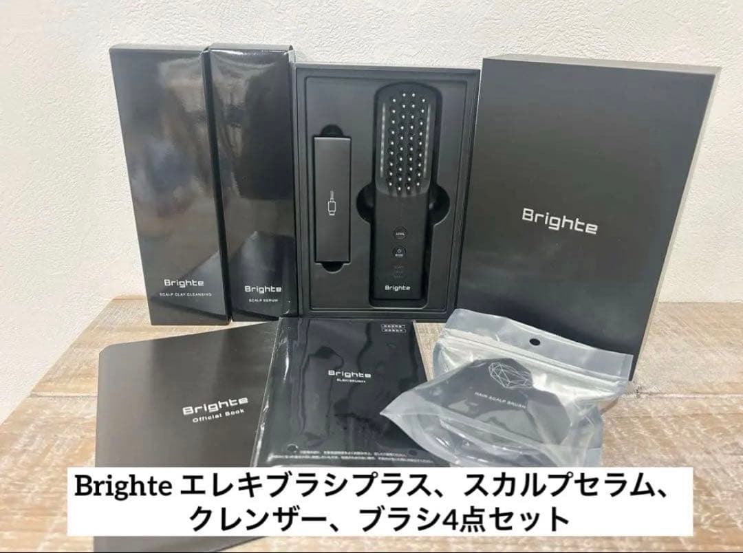 戸*紀様 【美品】Brighte エレキブラシプラス 4点セット
