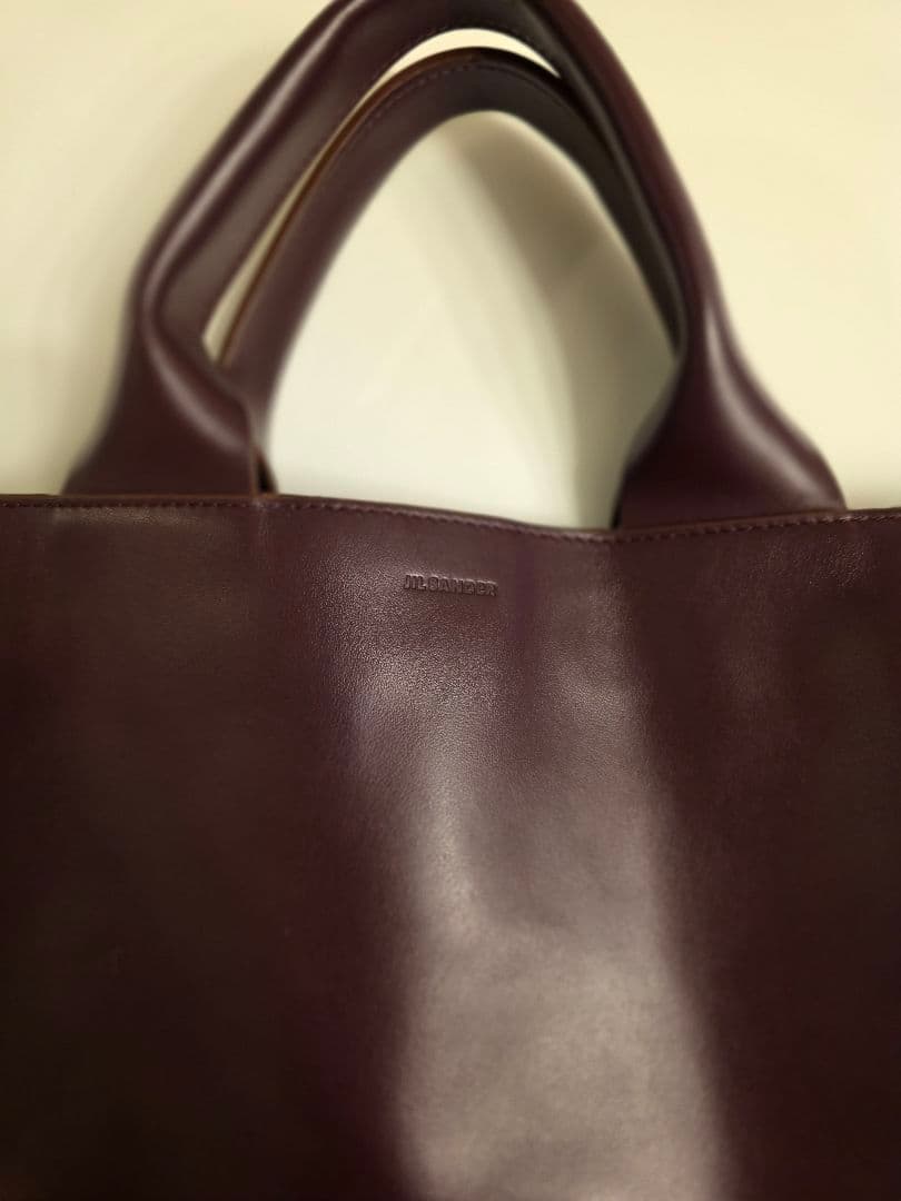 美品　JIL SANDER　ジルサンダー 2way レザー　トートバッグ