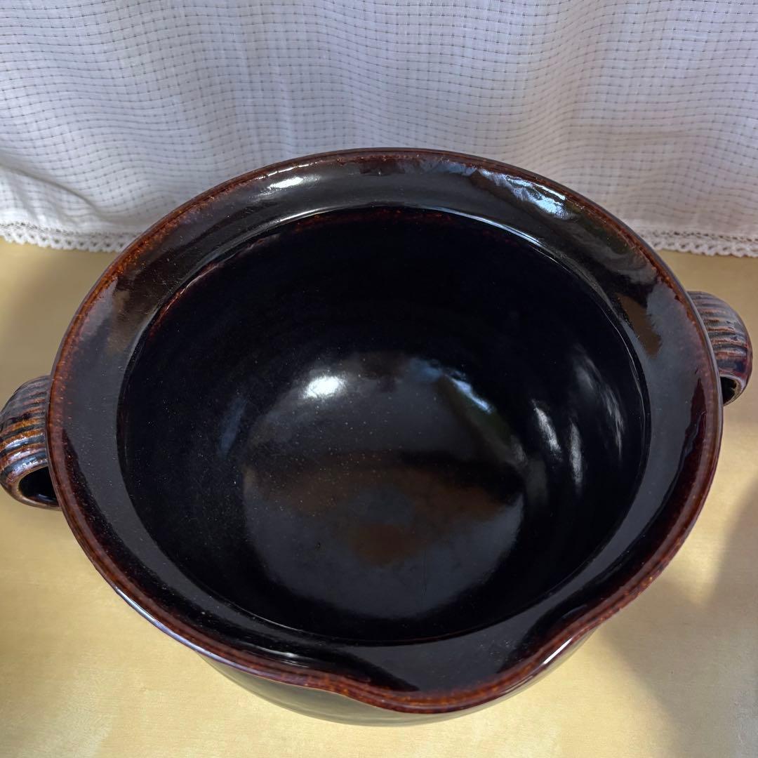 土楽窯　ポトフ鍋　７寸あたり