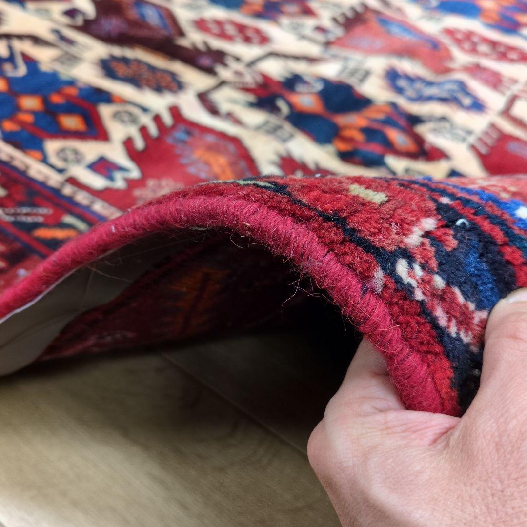 ペルシャ絨毯 手織り 草木染　スィールジャーン産 167x163 Sirjan