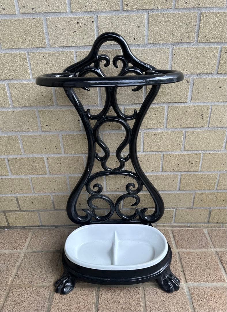 【送料込】アンティーク ヴィクトリアン調 猫足 傘立て ヴィンテージ