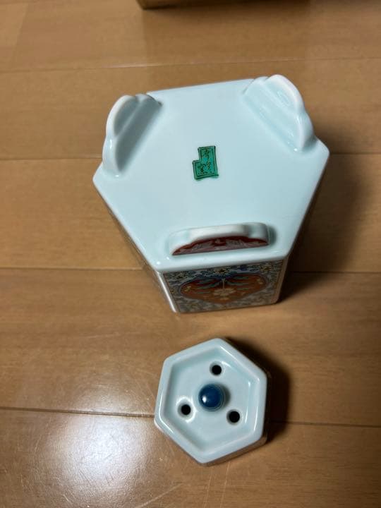 305 有田焼　幸楽　香炉　未使用