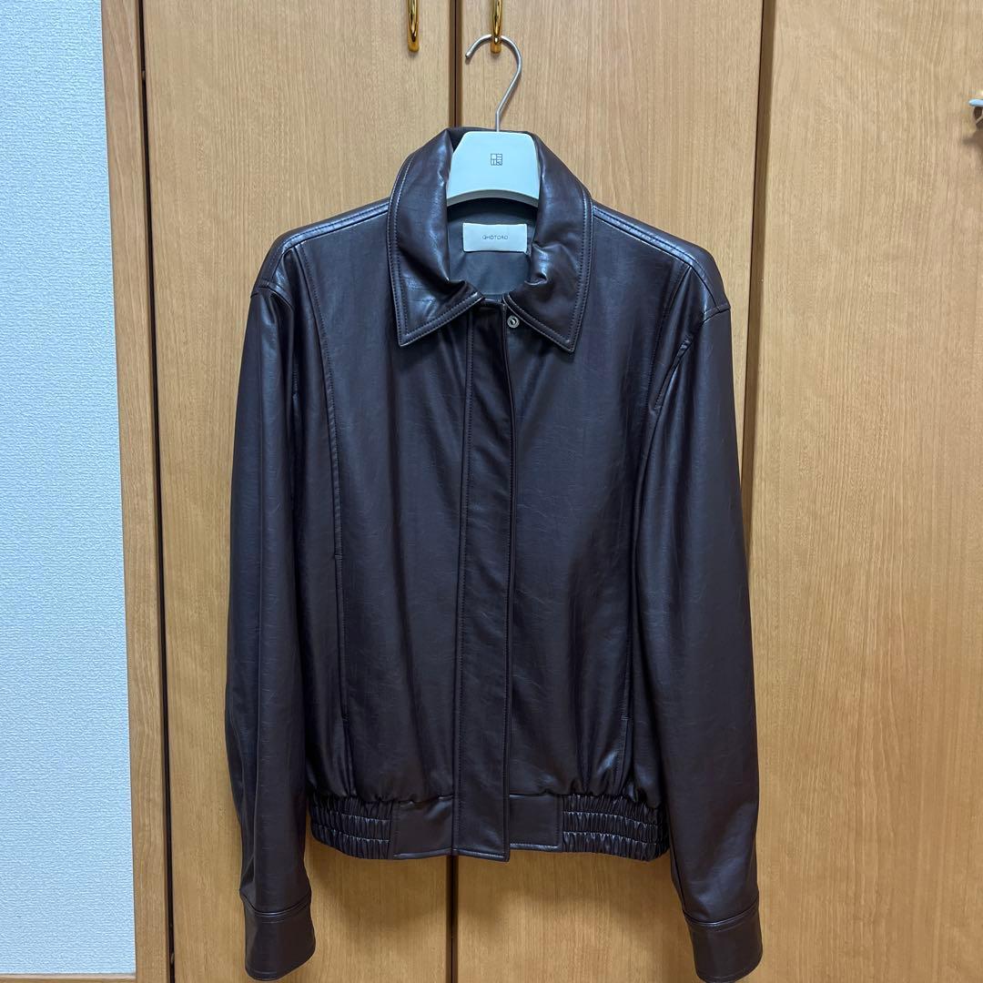 ジャケット・アウター OHOTORO Herley Leather Jacket