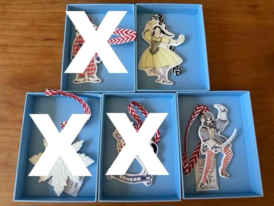 クリスマスオーナメントセット 2個