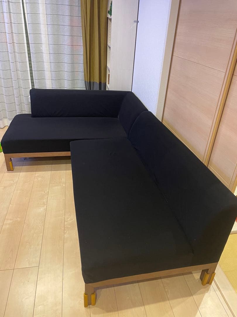 コーナーソファー　L字ソファー　引き取り限定