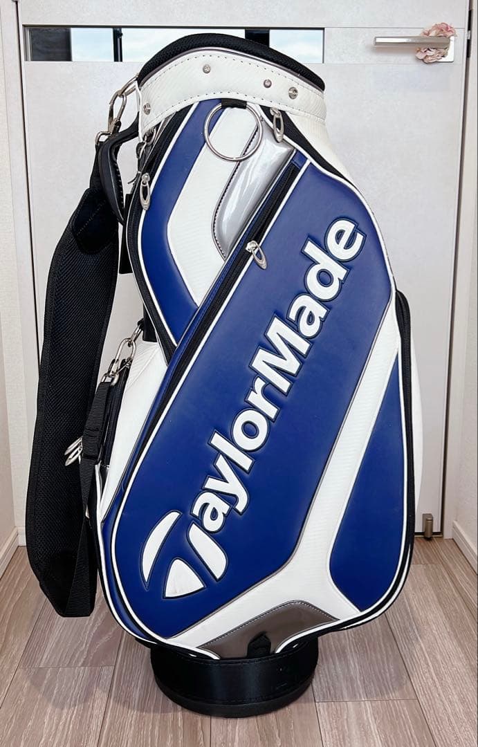TaylorMade ゴルフバッグ 青/白
