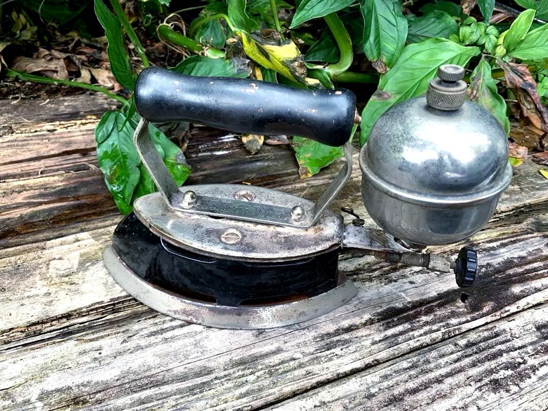 40s ヴィンテージ コールマン アイロン アンティーク サンシャイン