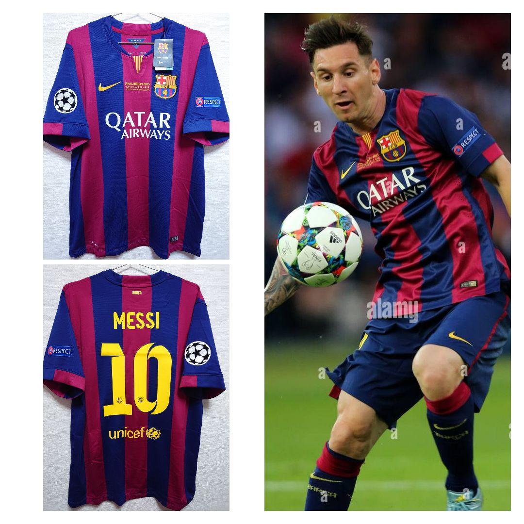 未使用　NIKE　2015 FCバルセロナ　CL決勝 メッシ