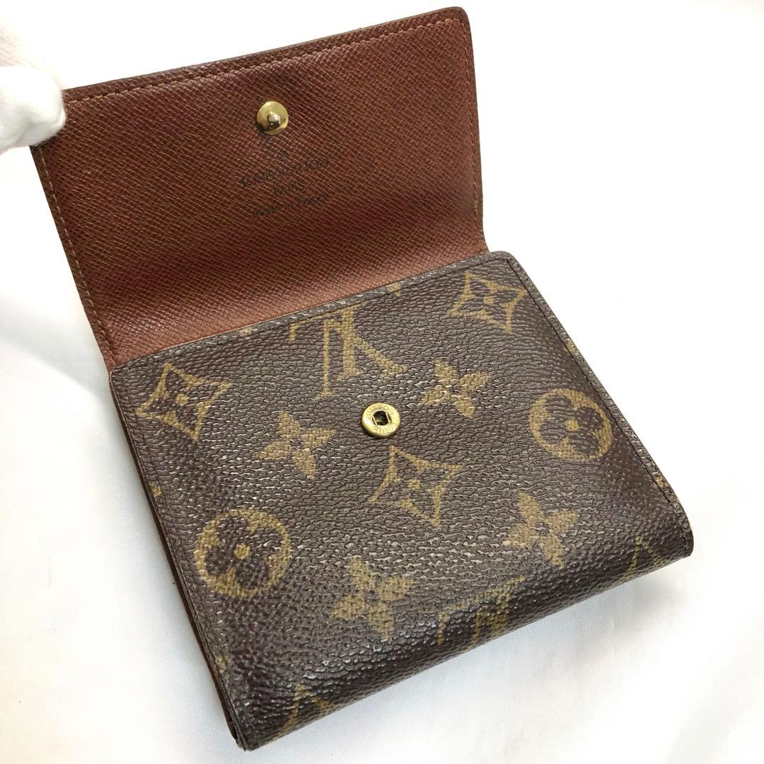 LOUIS VUITTON ヴィトン　モノグラム　三つ折り　財布