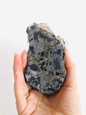 希少！アイアンローズ（ヘマタイト）の水晶共生クラスター