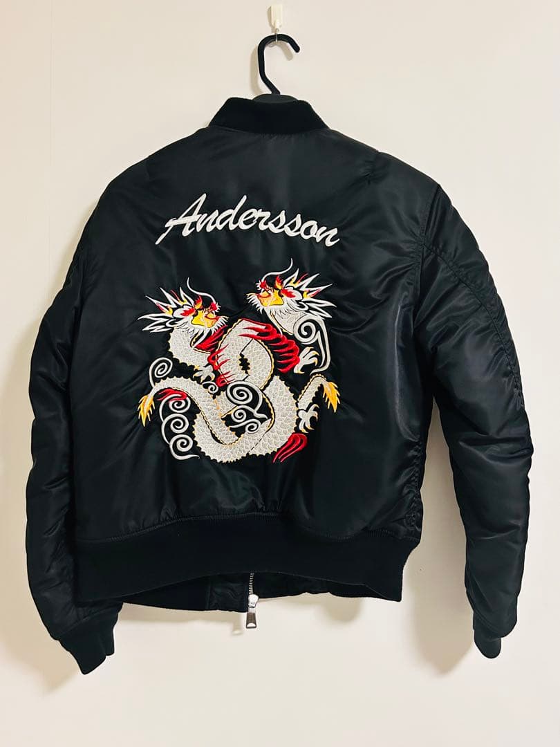 【Mサイズ】Andersson Bellx ショート コラボ1 MA-1