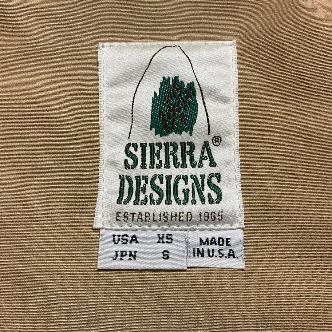 廃番セージUSA製60/40ショートパーカーSシェラデザイン米国製ロクヨンクロス