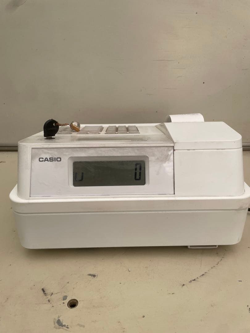 通電確認済みCASIO SE-G3ブラック レジスター