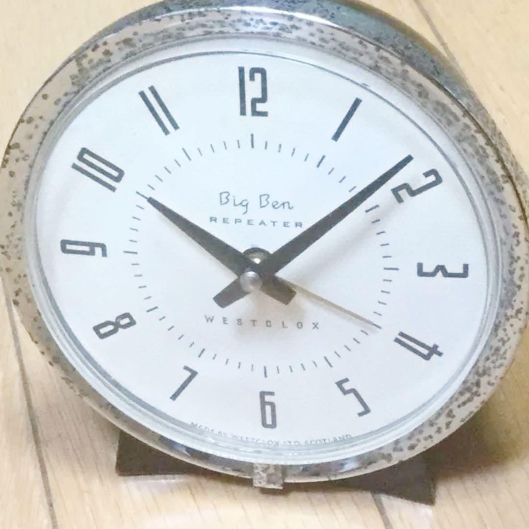 アンティーク 【WESTCLOX 】置き時計 スコットランド