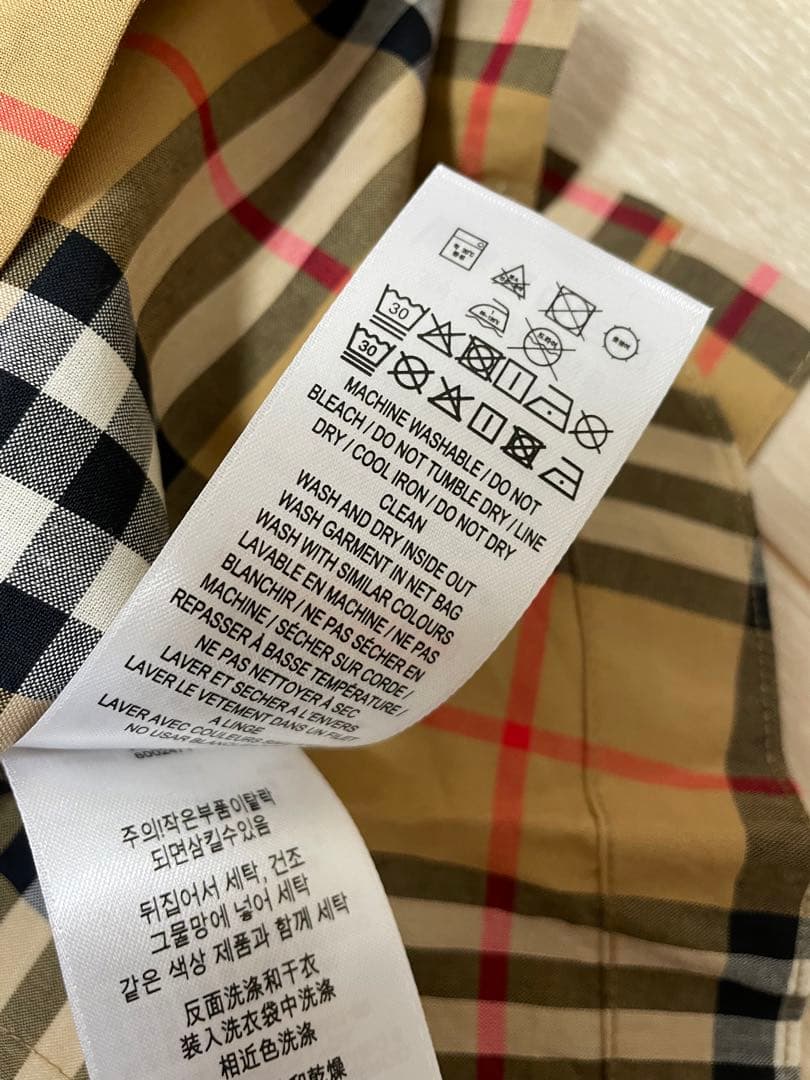 Burberry チュニックワンピース4y =110㎝