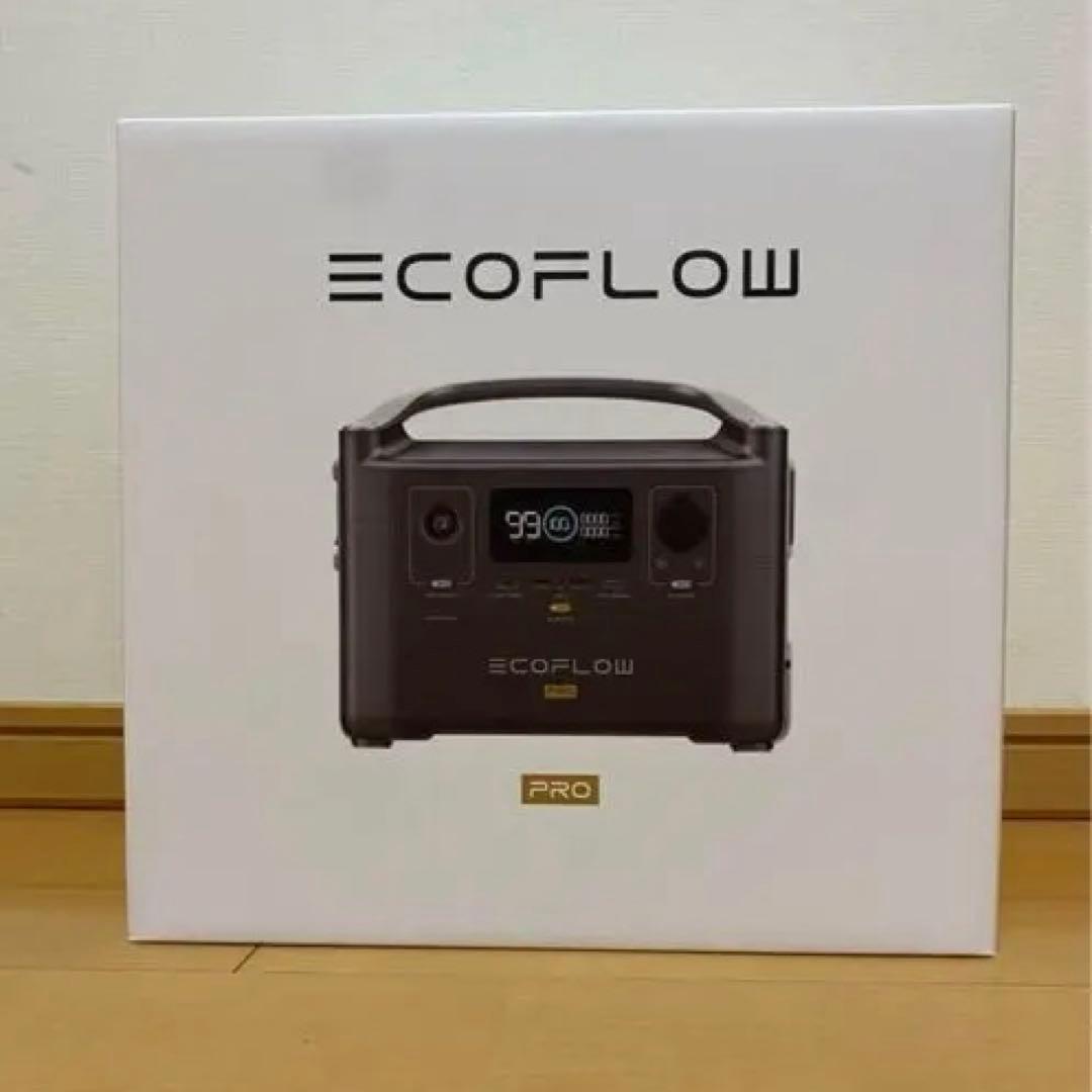 一時値下げ！ECOFLOW 720wh  PROポータブル電源