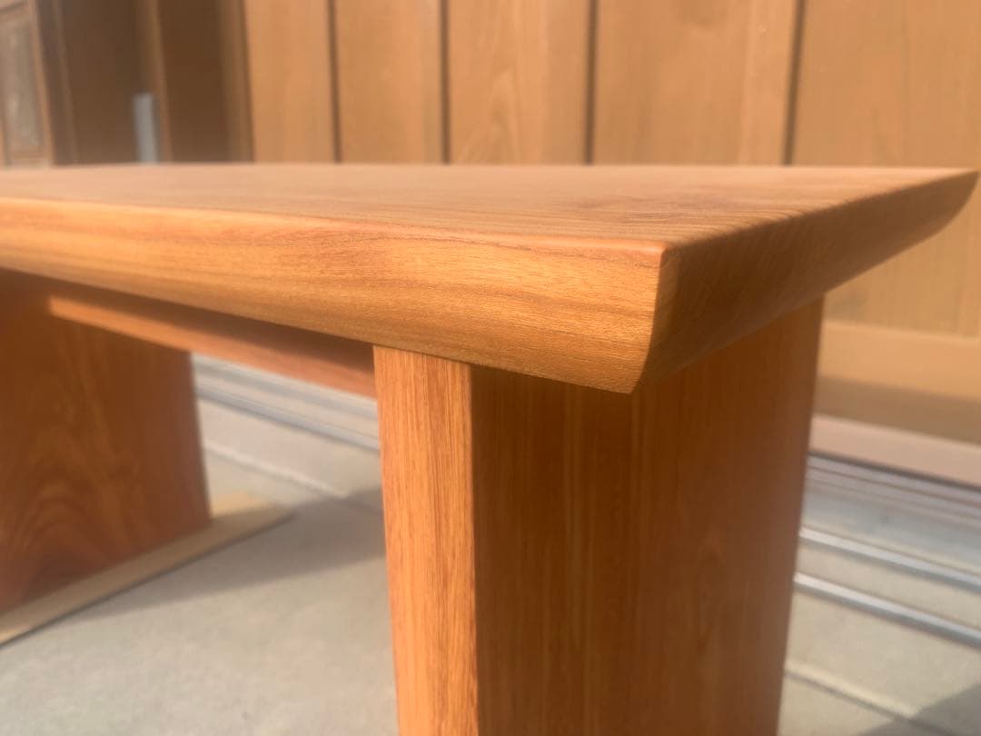【MUKU】欅(ケヤキ)のベンチ，サイドテーブル