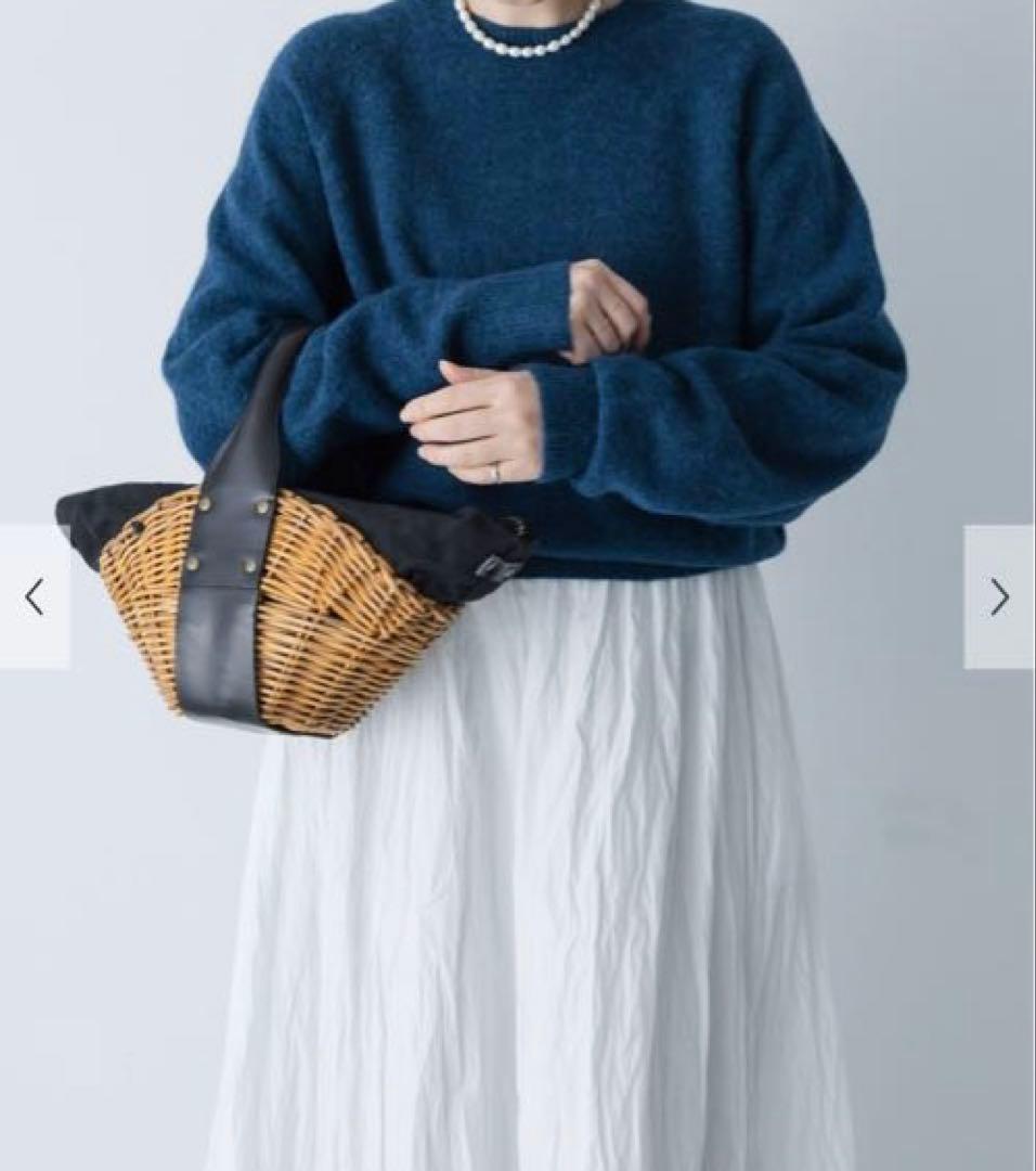 新品タグ付き　かぐれ　アルパカクルーネックニット　アーバンリサーチ