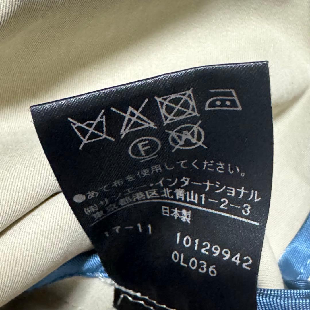 ADORE スプリングコート　ノーカラーコート　ベージュ 38 ロング