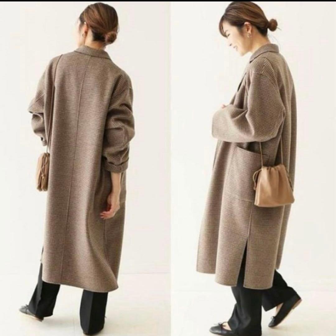美品✨スローブイエナ HAMILTON ダブルフェイスウールチェスターコート